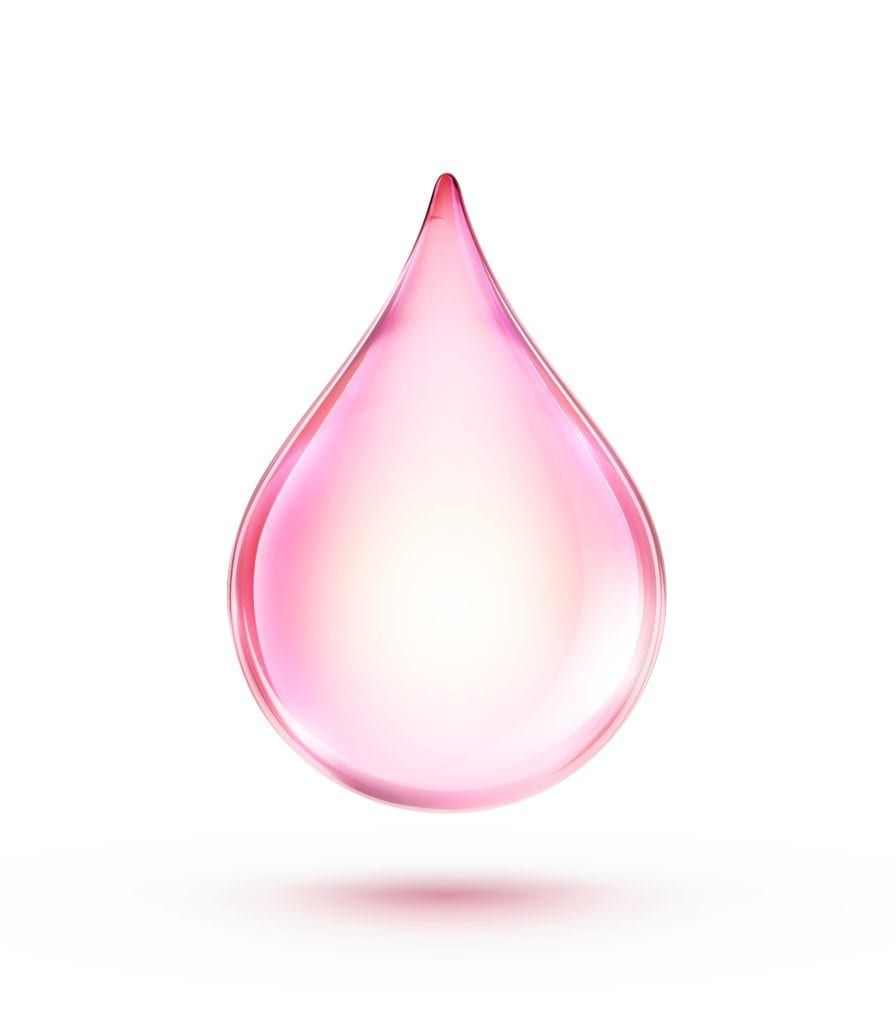 pink drop icon